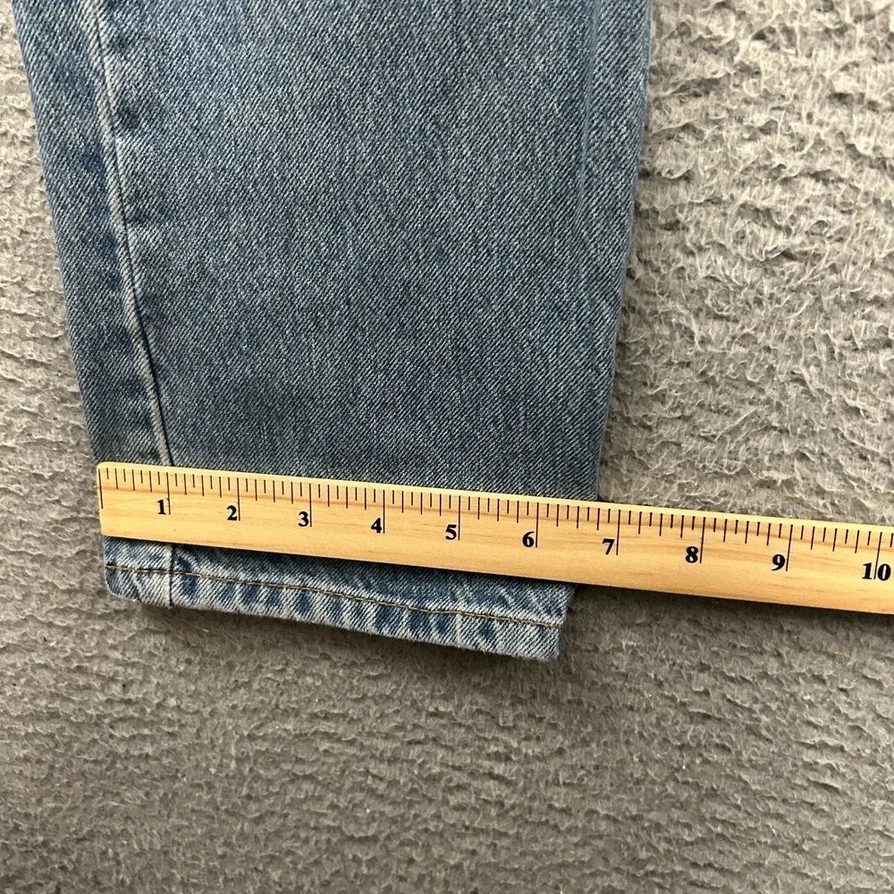 Levis Jeans Mens‎ 29x32 Blue Denim 502 Slim Tapered American Stretch Light Wash